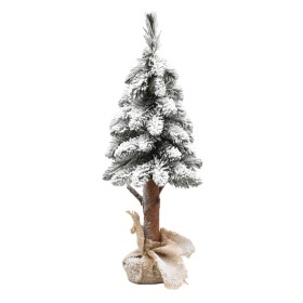 Choinka na kołeczku ośnieżona ścięte końce 65 cm - zdjęcie 1