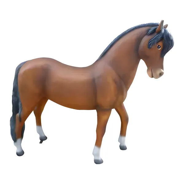 Figura dekoracyjna Koń wym. 140×160cm z żywicy