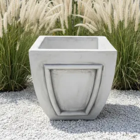 Figura ogrodowa Wazon Duży Kwadrat H: 61cm betonowa - zdjęcie 1