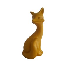 Figura Lis Pop-Art Modern Pop Amber Mono wysoki połysk żywica H: 60cm