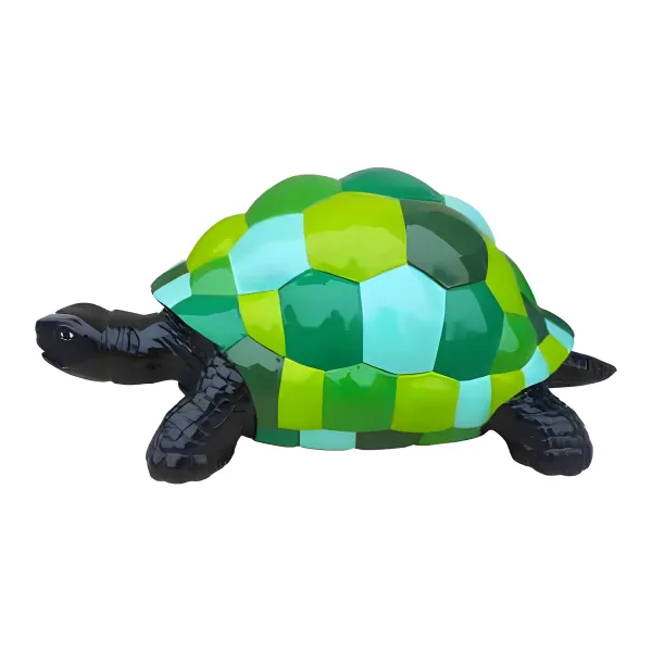 Figura dekoracyjna Żółw wym. 40×109cm z żywicy