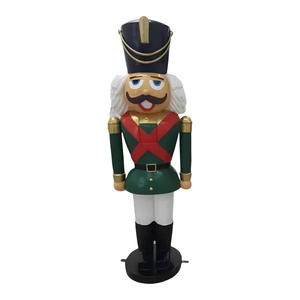 Figura dekoracyjna Dziadek do orzechów H: 180cm z żywicy