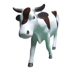 Figura dekoracyjna Krowa wym. 80×30cm z żywicy - zdjęcie 2