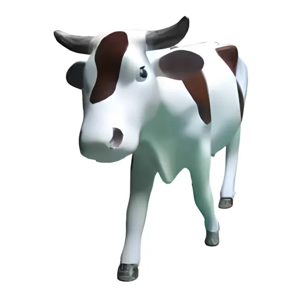 Figura dekoracyjna Krowa wym. 80×30cm z żywicy