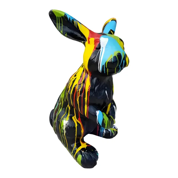 Figura dekoracyjna Królik H: 120cm z żywicy
