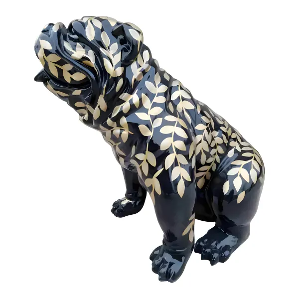 Figura dekoracyjna Pies wym. 67×70cm z żywicy