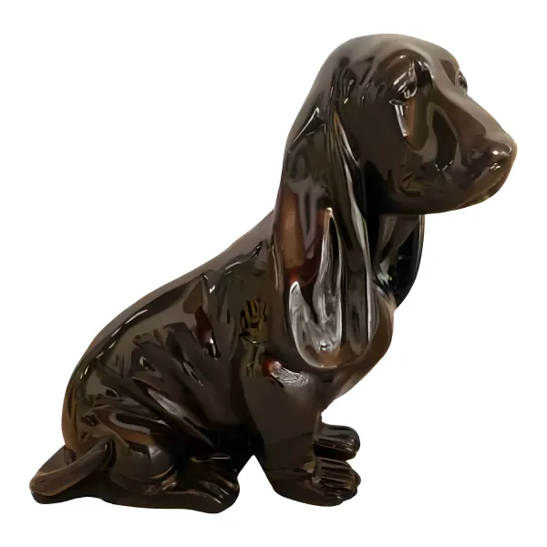 Figura dekoracyjna Pies H: 45cm z żywicy