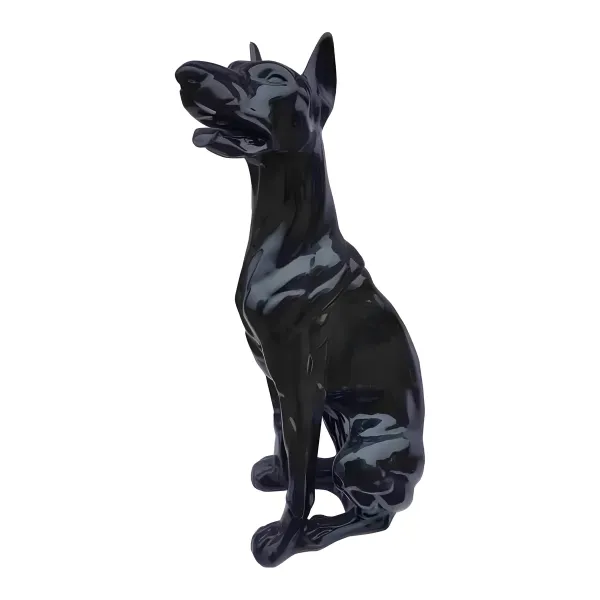 Figura dekoracyjna Pies H: 80cm z żywicy