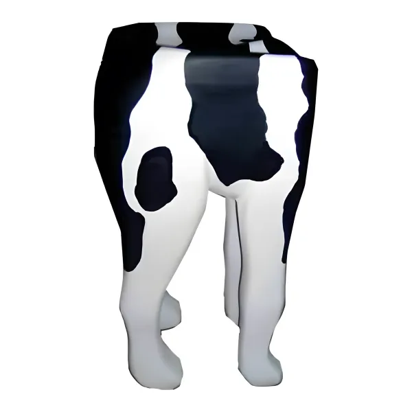 Figura dekoracyjna Krowa H: 40cm z żywicy