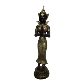 Figura dekoracyjna Tajski anioł stojący H: 45cm z żywicy - zdjęcie 2
