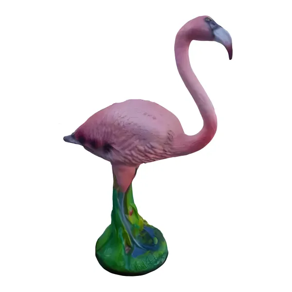 Figura dekoracyjna Flaming H: 80cm z żywicy