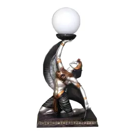 Figura dekoracyjna Lampa egipska H: 49cm z żywicy - zdjęcie 2