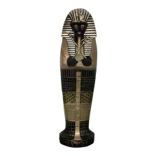 Figura dekoracyjna Sarkofag egipski H: 117cm z żywicy