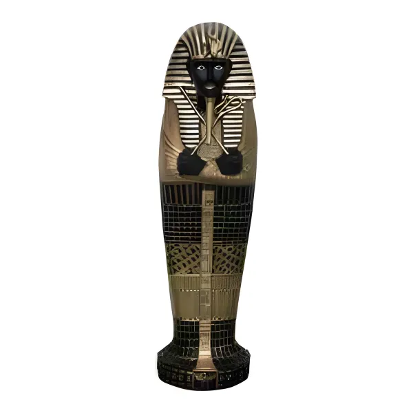 Figura dekoracyjna Sarkofag egipski H: 117cm z żywicy