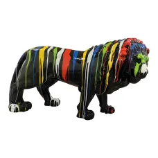 Figura dekoracyjna Lew wym. 140×190×61cm z żywicy