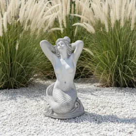 Figura ogrodowa Syrena H: 55cm betonowa - zdjęcie 1