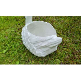 Figura Łabędź donica mały H: 34 cm ogrodowa - zdjęcie 3