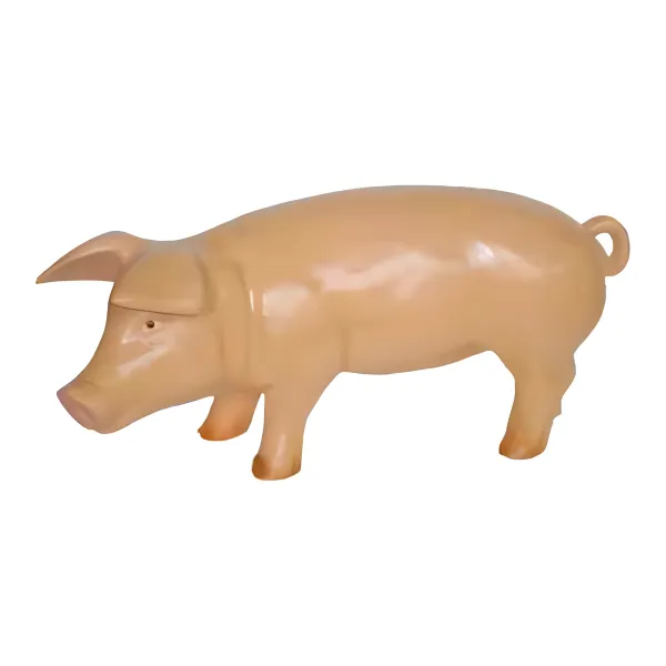 Figura dekoracyjna Świnia wym. 23×58cm z żywicy