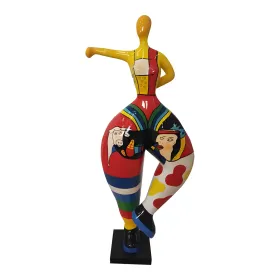 Figura dekoracyjna Figura tańcząca H: 132cm z żywicy - zdjęcie 2