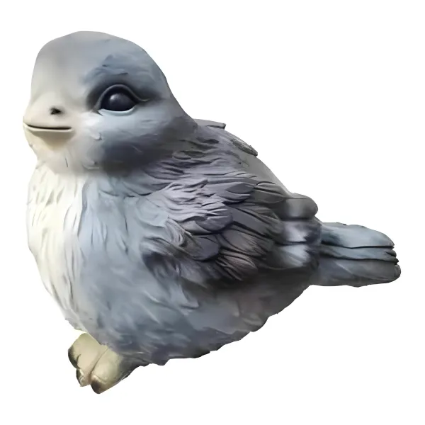 Figura dekoracyjna Ptak H: 33cm z żywicy