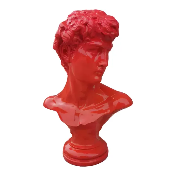 Figura dekoracyjna Popiersie klasyczne H: 58cm z żywicy