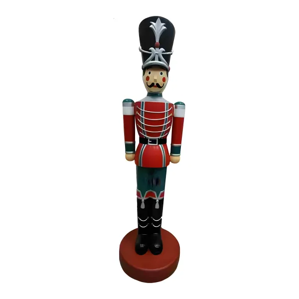 Figura dekoracyjna Żołnierzyk H: 200cm z żywicy