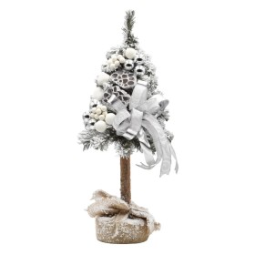 Choinka na kołeczku dekorowana ośnieżona 65 cm WINTER - zdjęcie 1