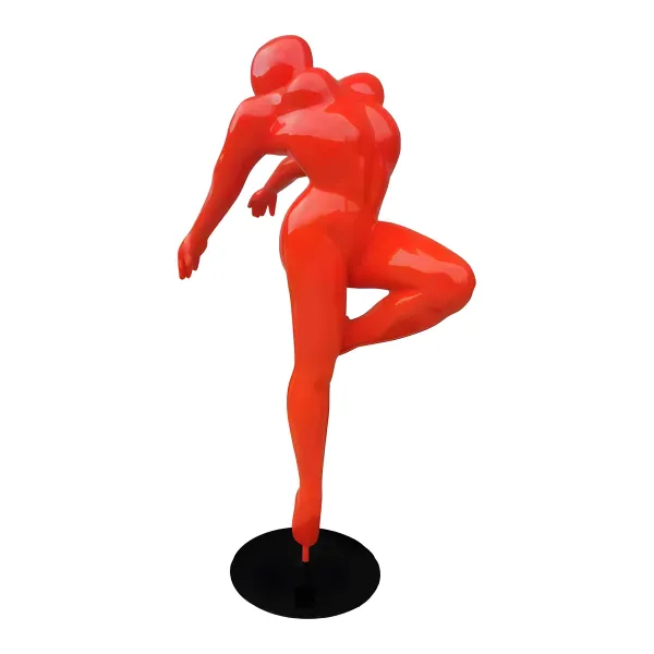 Figura dekoracyjna Figura tancerki wym. 165×120×60cm z żywicy