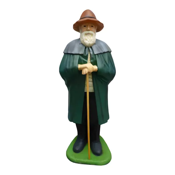 Figura dekoracyjna Pasterz stojący H: 170cm z żywicy