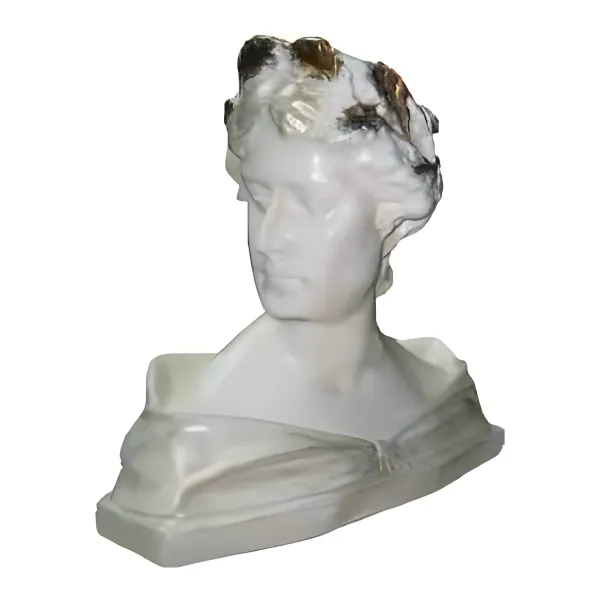 Figura dekoracyjna Popiersie klasyczne kobiece H: 28cm z żywicy