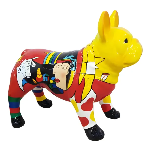 Figura dekoracyjna Pies wym. 75×100cm z żywicy