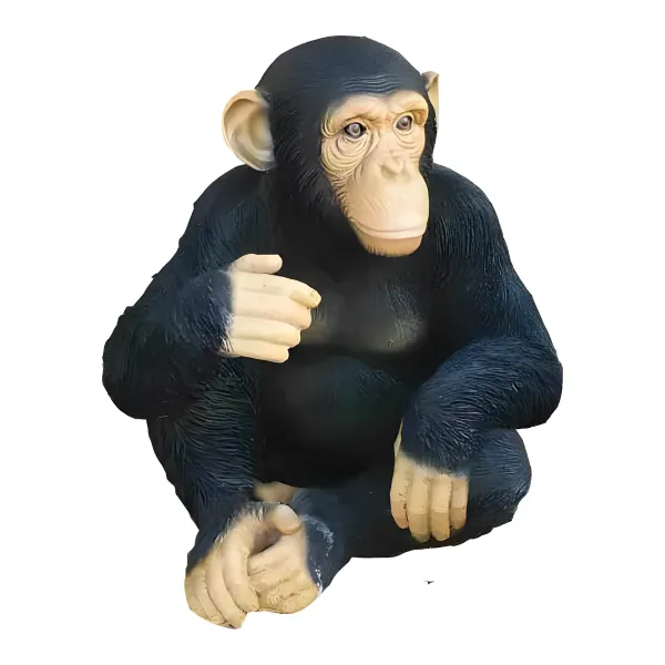 Figura dekoracyjna Szympans H: 50cm z żywicy