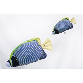 Poduszka dekoracyjna ryba Ustniczek cesarski 56 cm maskotka - zdjęcie 2