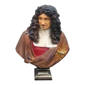 Figura dekoracyjna Popiersie klasyczne H: 85cm z żywicy - zdjęcie 2