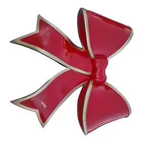 Figura dekoracyjna Kokarda świąteczna wym. 45×50cm z żywicy - zdjęcie 2
