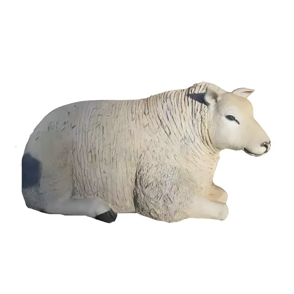 Figura dekoracyjna Owca wym. 50×100cm z żywicy