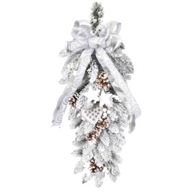 Zwis dekorowany ośnieżony 60 cm WINTER - zdjęcie 1