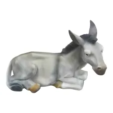 Figura dekoracyjna Osioł wym. 40×56cm z żywicy