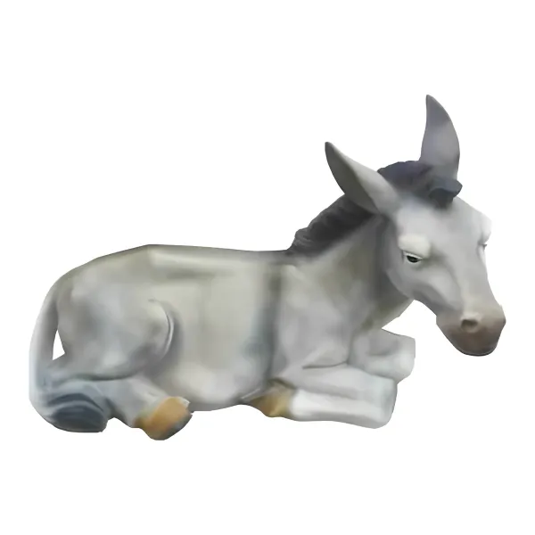 Figura dekoracyjna Osioł wym. 40×56cm z żywicy