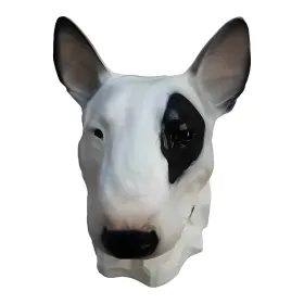 Figura dekoracyjna Pies głowa bull terrier H: 30cm z żywicy - zdjęcie 2