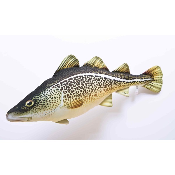 Poduszka dekoracyjna ryba Dorsz 75 cm maskotka