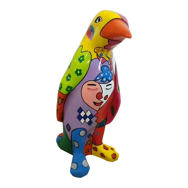 Figura dekoracyjna Pingwin H: 120cm z żywicy