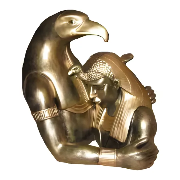 Figura dekoracyjna Horus H: 35cm z żywicy