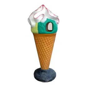 Figura dekoracyjna Lody w rożku H: 145cm z żywicy - zdjęcie 2