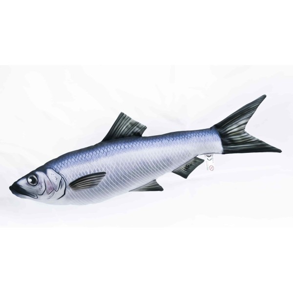 Poduszka dekoracyjna ryba Śledź 37 cm maskotka