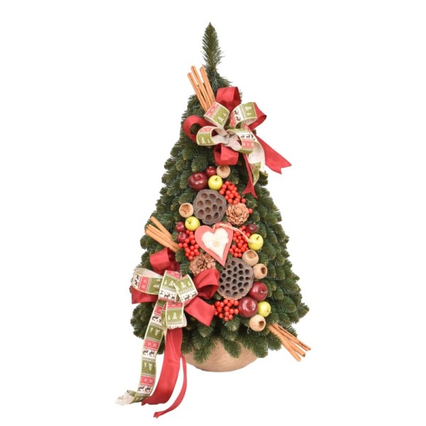 Stożek dekorowany 75 cm KARIBU