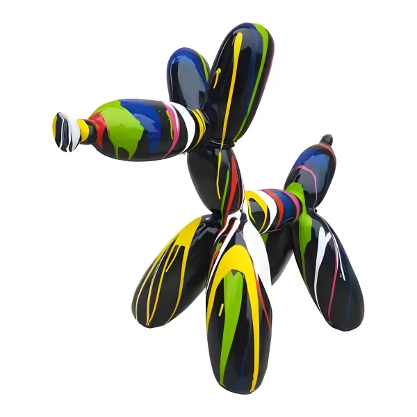 Figura dekoracyjna Pies balonowy H: 100cm z żywicy
