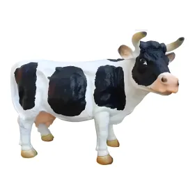 Figura dekoracyjna Krowa H: 28cm z żywicy - zdjęcie 2