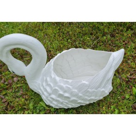 Figura Łabędź donica mały H: 34 cm ogrodowa - zdjęcie 6