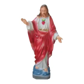 Figura dekoracyjna Serce Jezusa H: 65cm z żywicy - zdjęcie 2